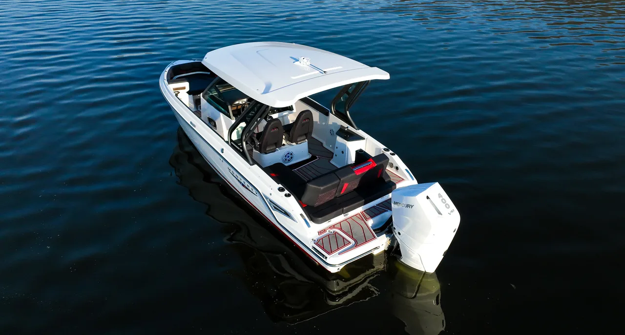 Monterey Elite 27 on the water at Ugly John's — professional photo 1