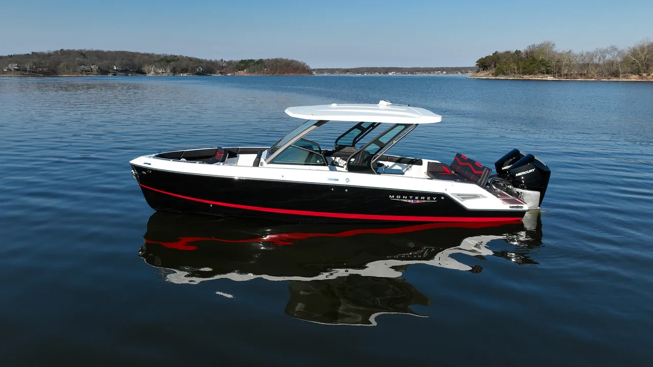 Monterey Elite 30 on the water at Ugly John's — professional photo 3