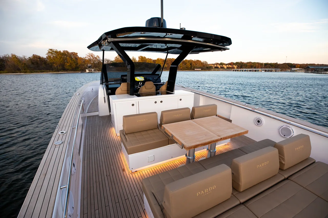 Pardo Yachts on the water at Ugly John's — professional photo 3